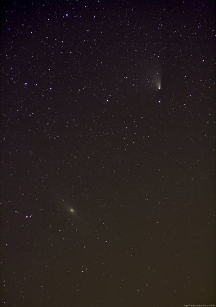 C/2011 L4 + Andromedagalaxie - 07.04.2013
