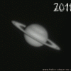 Saturn - Animation der Ringöffnung 2011 - 2017