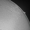 Sonne in H-alpha vom 24.09.2011