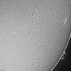 Sonne in H-alpha vom 24.09.2011